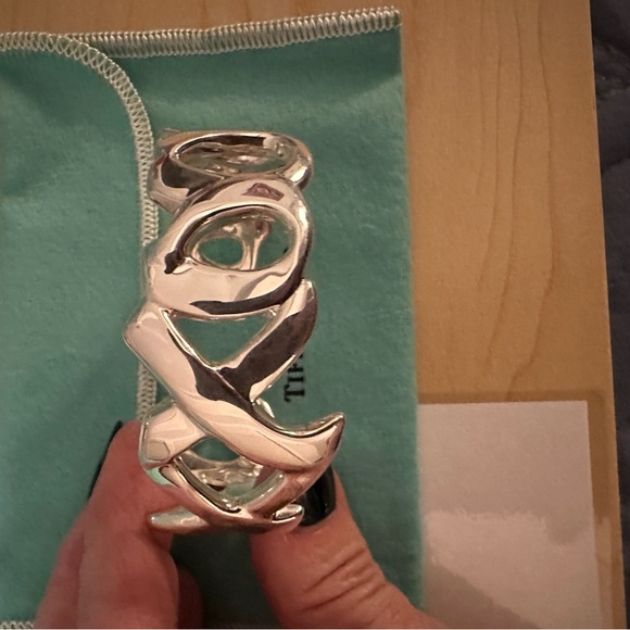 Tiffany Paloma Picasso Grafitti Cuff Bracelet - Picture 2 of 8